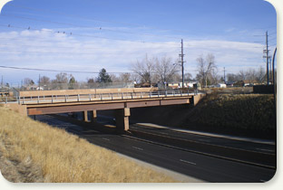 BNSF Bridge over Kipling Street