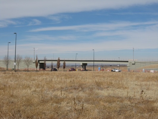 RTD East Corridor over Tower Road