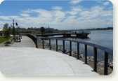 Ken Mitchell Lake Sea Wall and Fishing Pier