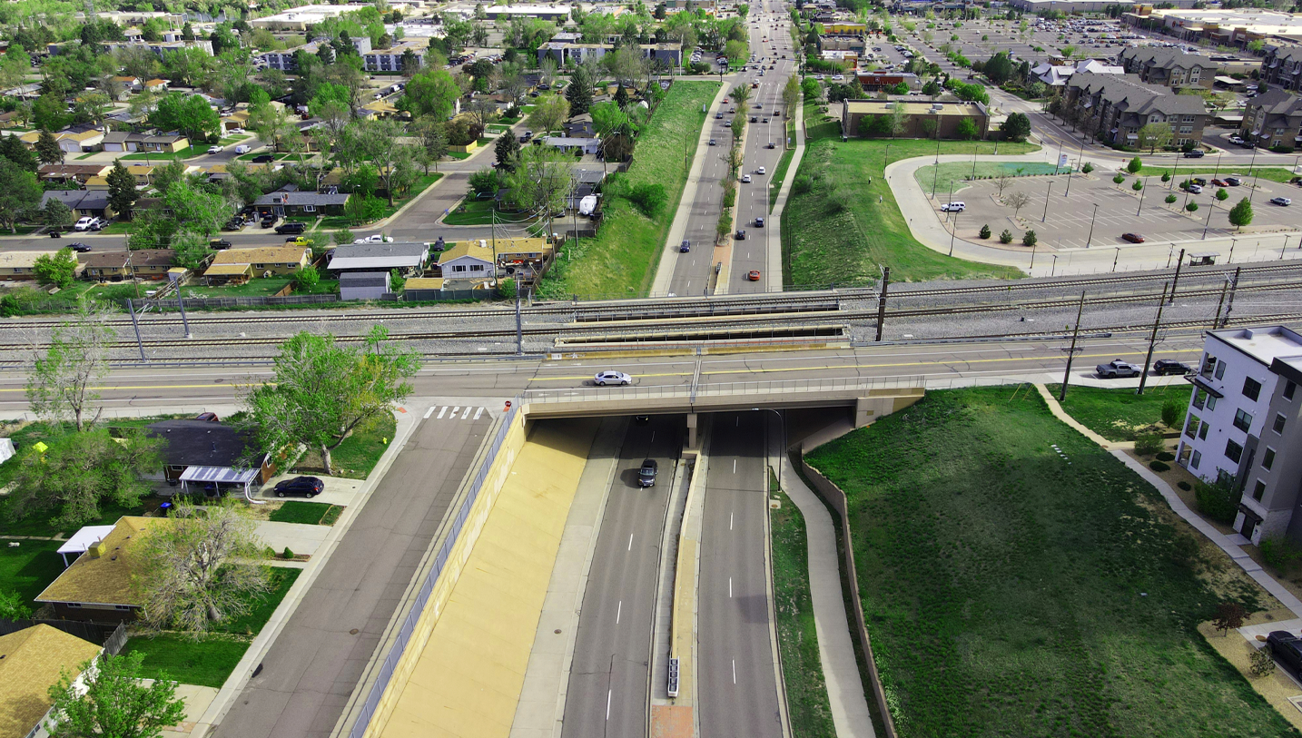 BNSF Bridge over Kipling Street
