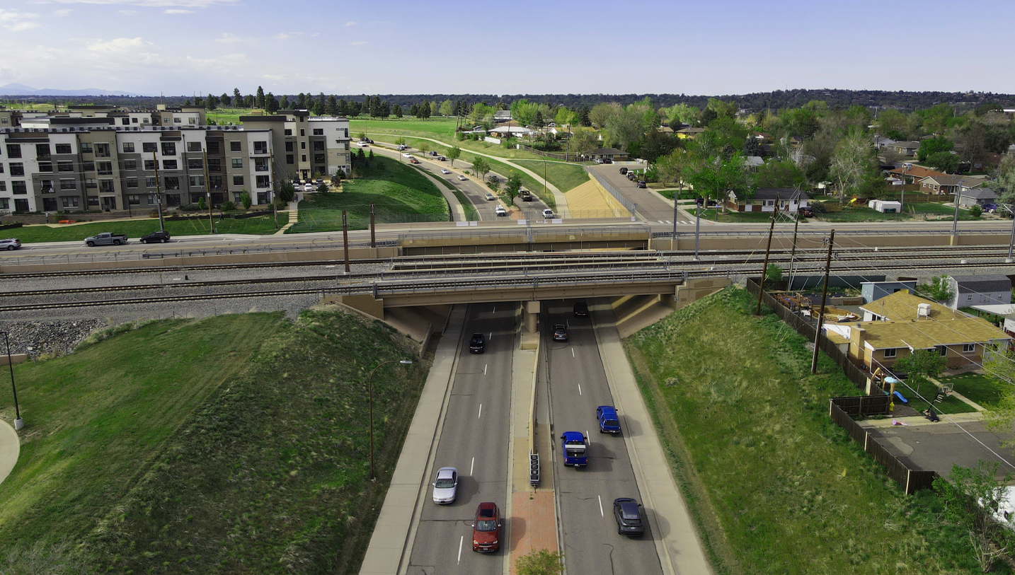 BNSF Bridge over Kipling Street
