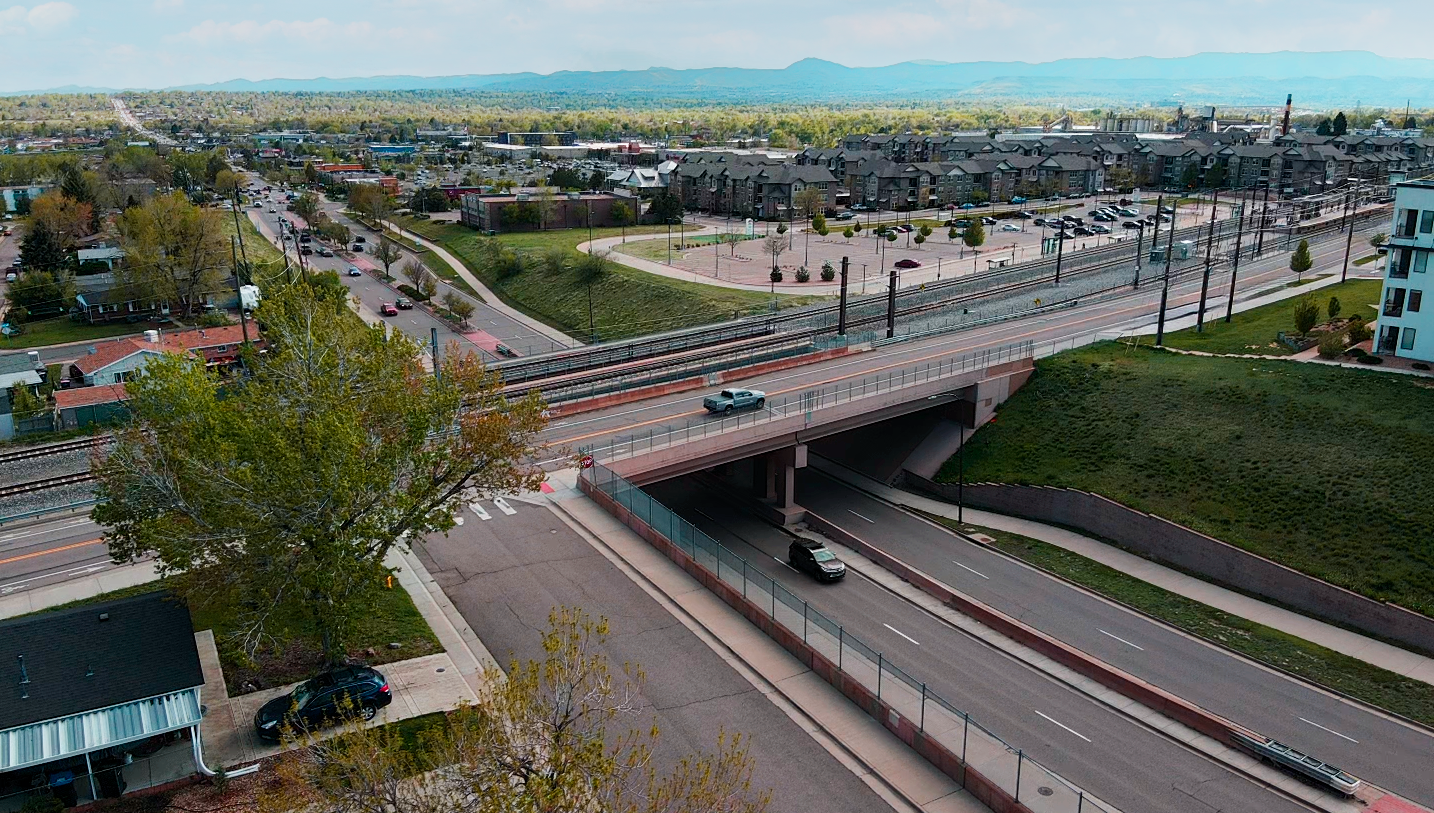 BNSF Bridge over Kipling Street